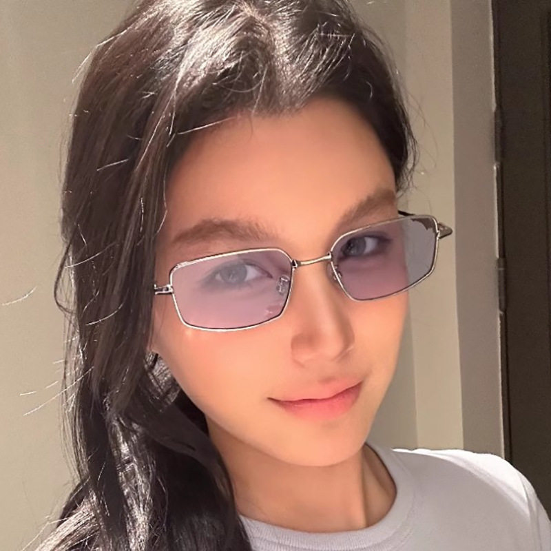 日系coopkoop时尚眼镜方形金属星星墨镜女简约百搭眼镜男