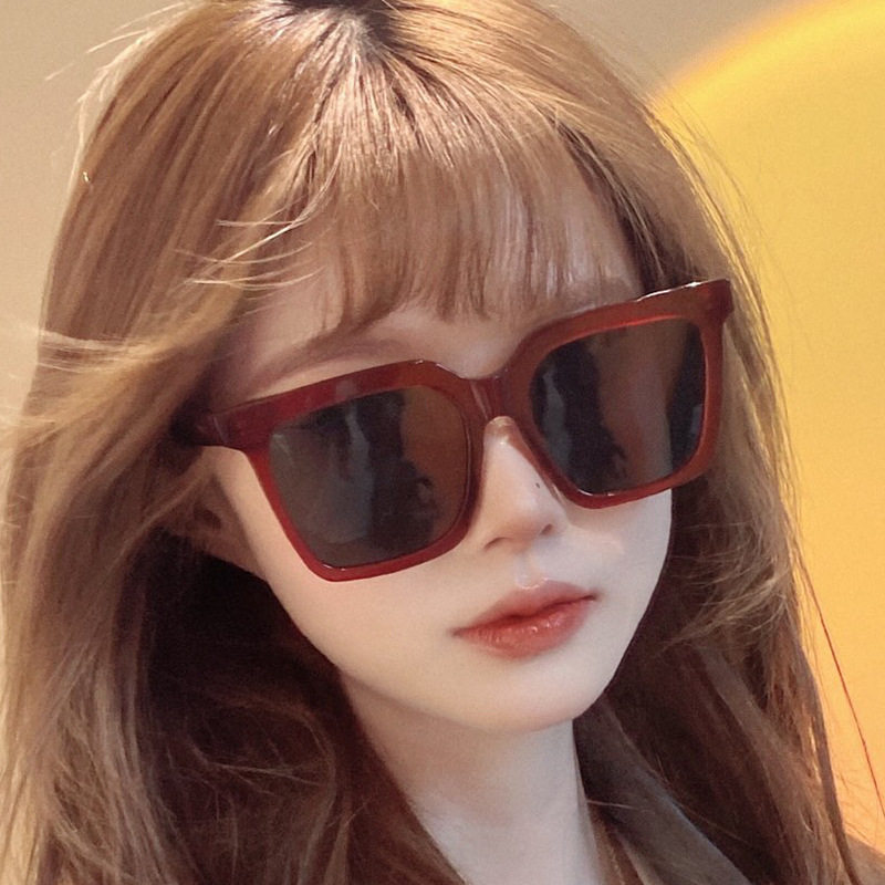 日系coopkoop潮流墨镜时尚简约大框方形太阳镜男女休闲舒适度假