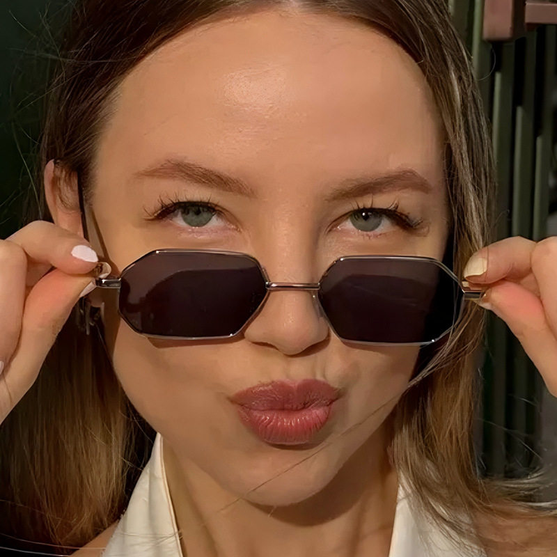 日系coopkoop金属多边形新款时尚简约太阳镜欧美潮流驾驶户外