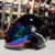 Bright black with color-plated long mirror