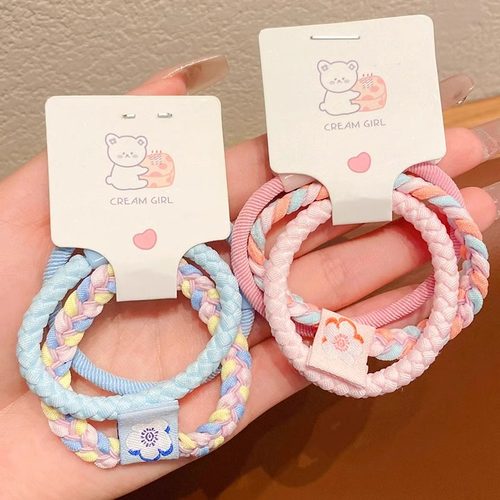 发绳女儿童橡皮筋彩色