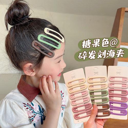 儿童发夹后脑勺宝宝侧边刘海夹