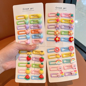 婴儿发夹不伤发刘海夹宝宝头饰儿童前额BB夹卡碎发小夹子发卡发饰