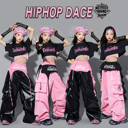 儿童jazz爵士舞演出服女童