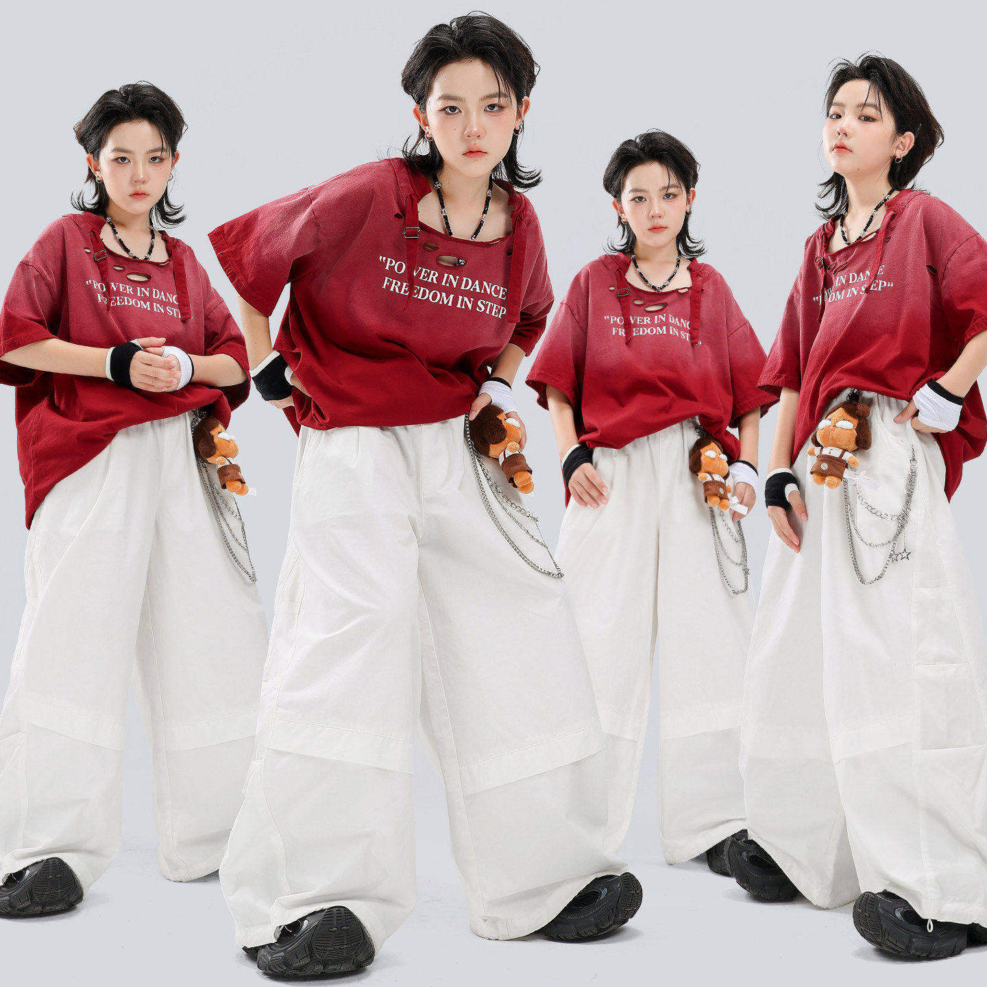 少儿hiphop街舞男童潮服嘻哈