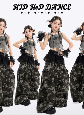 女童爵士舞演出服潮酷jazz儿童