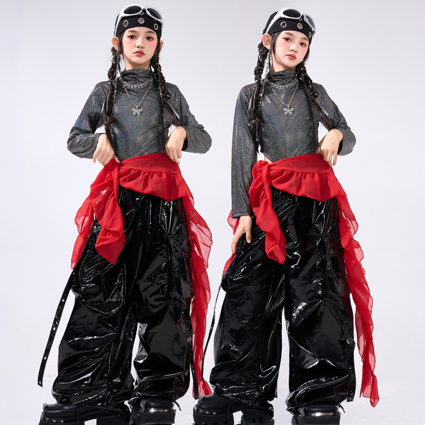 女童服装潮酷时髦少儿街舞