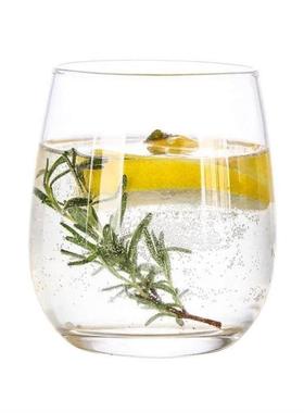 Transparent drinking glass heat-resistant water cup tea cup