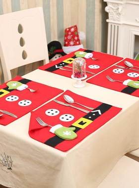 Christmas cutlery matsChristmas knife and fork