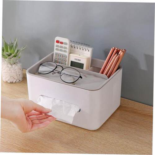 Tissue Storage Box Napkin Holder Living Room Organizer Box