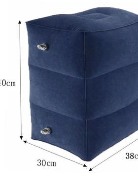 Sleeping Footrest Pillow Resting On Airplane Car Bus Pillow