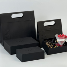 NARS腮红大白饼礼品盒空盒纳斯眼影礼盒粉饼手提袋送礼手提袋纸袋