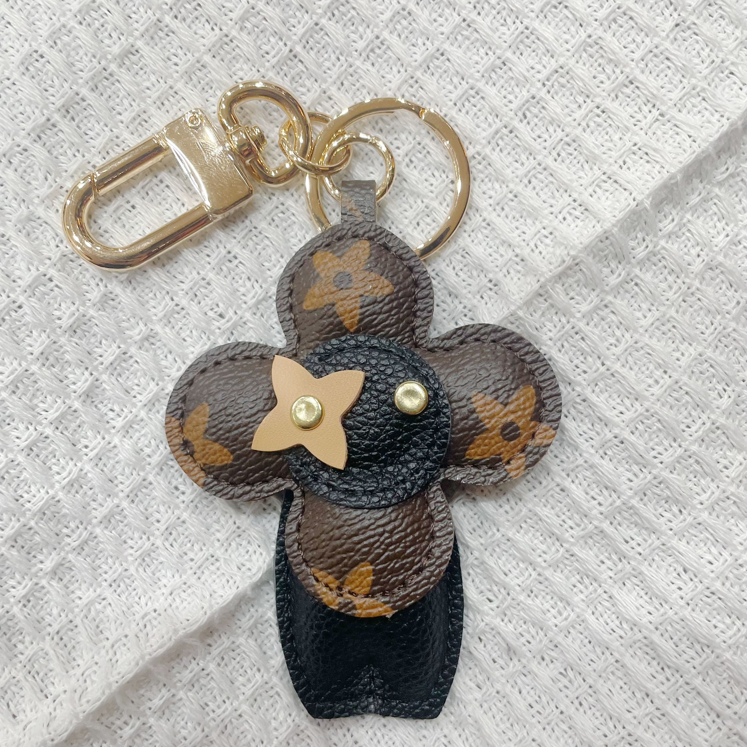 LV&GEDETE 太阳花包包挂件公仔毛绒挂饰汽车钥匙扣玩偶老花包配饰