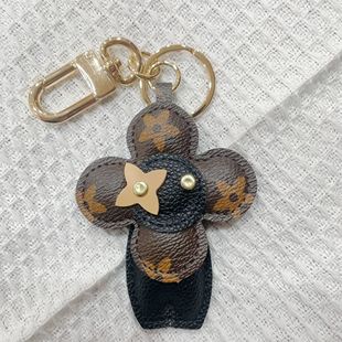 LV&GEDETE 太阳花包包挂件公仔毛绒挂饰汽车钥匙扣玩偶老花包配饰