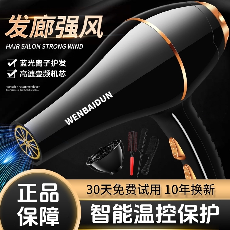 家用发廊大小功率蓝光冷热吹风机