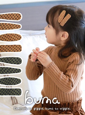 儿童小号发夹女孩边夹高级感手工耐用布艺女童防滑发卡宝宝碎发夹