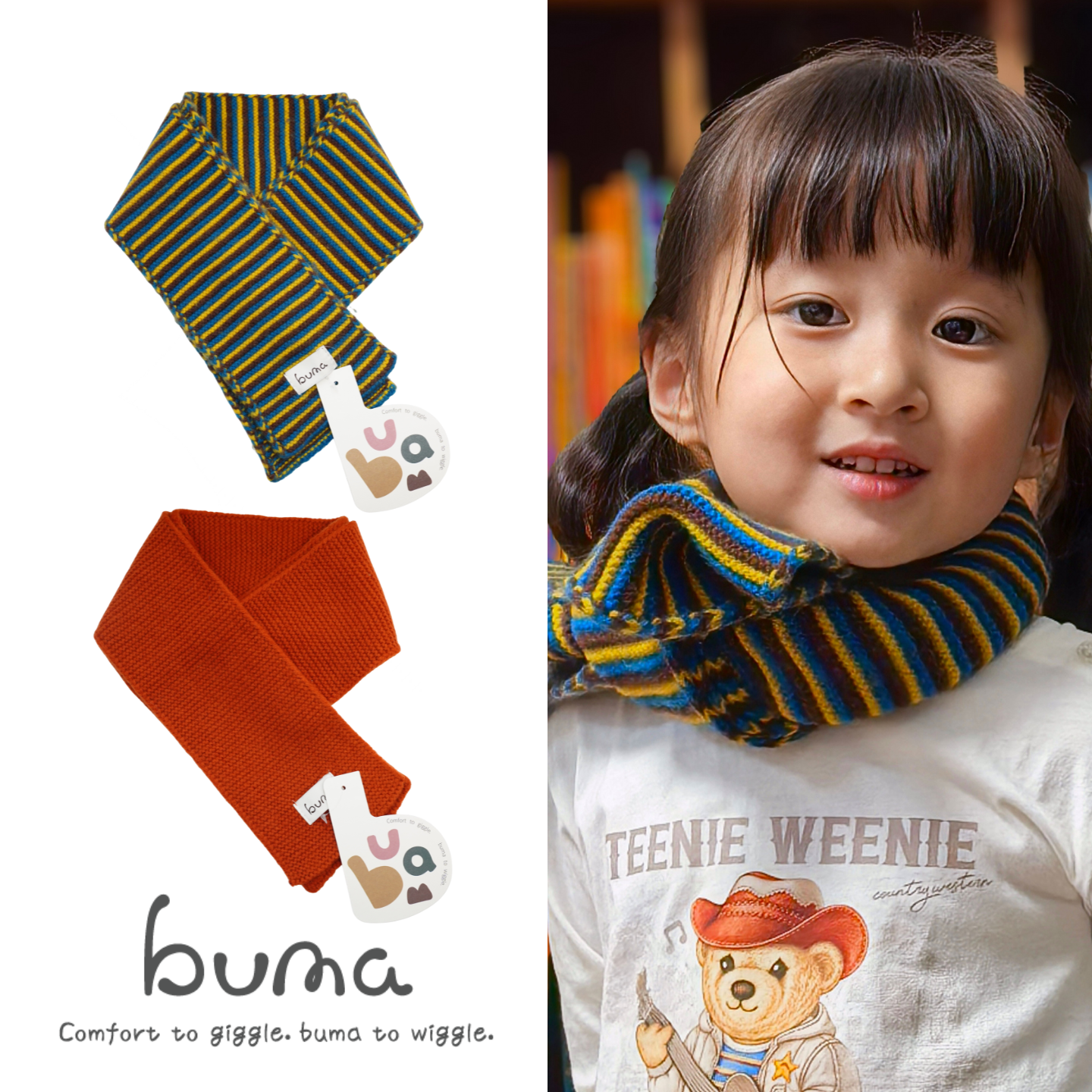 女童围巾buma复古短款纯羊毛儿童围巾2025冬季保暖亲肤女宝围巾,童装/婴儿装/亲子装,围巾,淘宝优惠券,粉丝福利购,淘宝优惠卷