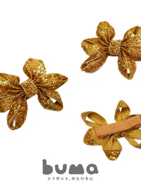 buma可爱的发夹儿童女孩手工发夹she年快乐全包bb夹儿童发卡