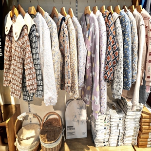 粒粒仔儿童棉衣2024冬季大中小女童可爱棉袄夹袄外套棉服校服神器