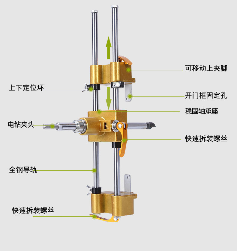 实木门开锁孔器门扇开槽机装门锁