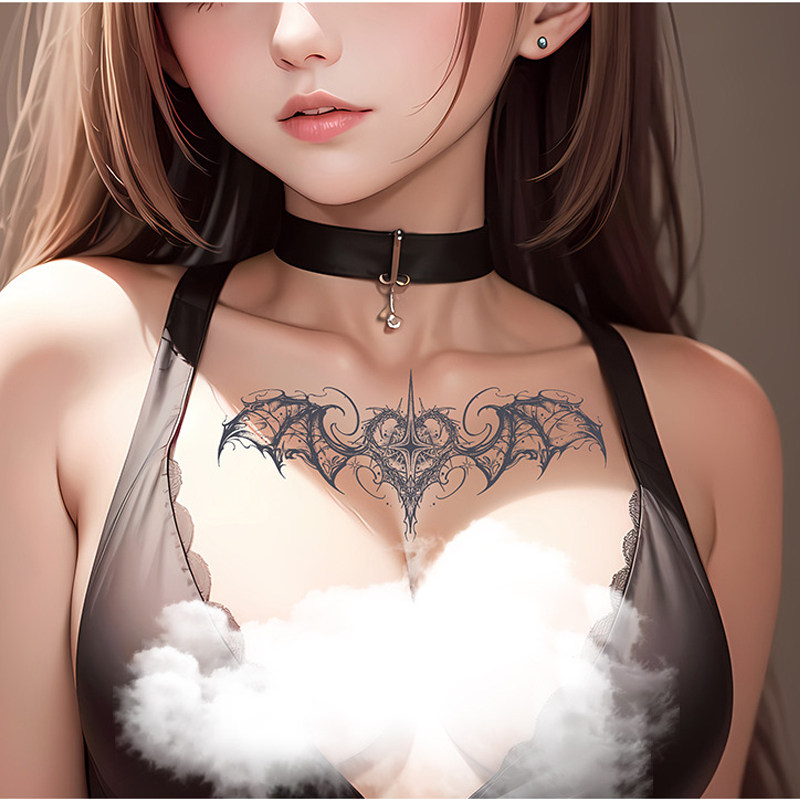 sm情趣道具魅魔草本纹身贴女用贴纸/立体贴纸