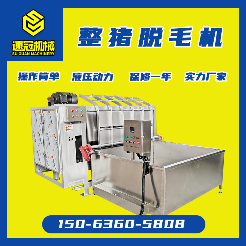 大型猪脱毛机生猪母猪肥猪刨毛褪毛拔毛机器屠宰场杀猪去毛设备
