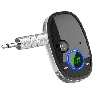 AUX音响功放用无线音频转换器 BR06蓝牙接收器车载蓝牙免提3.5mm