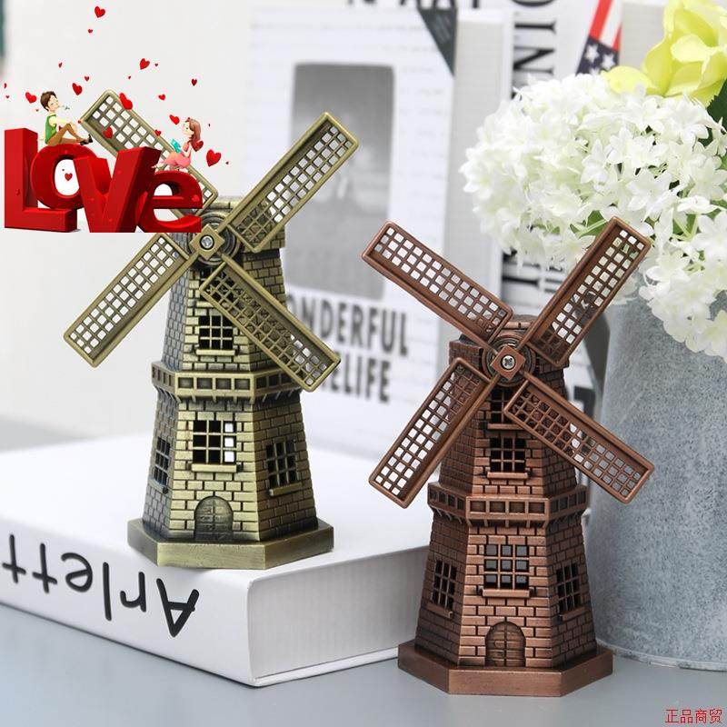创b意居金属工艺品 欧式客厅装饰摆件 复古金属风车模型桌面摆设|ruв категории фестиваль товаров/подарок, Другие фестивали товаров - от Buy2taobao.com для оказания профессиональной услуги покупки агента Taobao