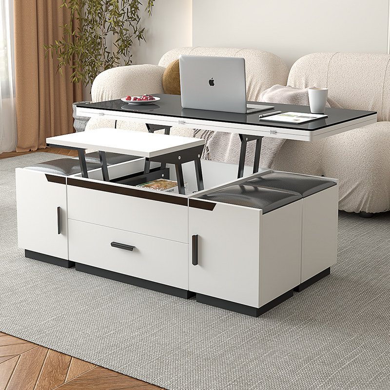 升降茶几餐桌两用折叠多功能家用