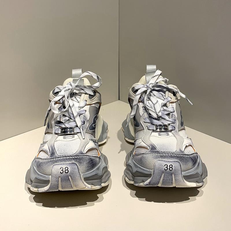 刘昊然走秀同款老爹鞋女ins潮百搭厚底网红做旧巴黎三代运动鞋男