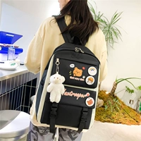 Черная единая сумка без кулона