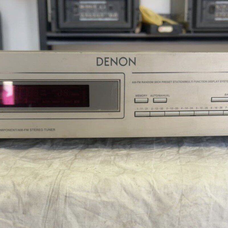 议价天龙DENON TU-R8收音头实物如图220v电可维修