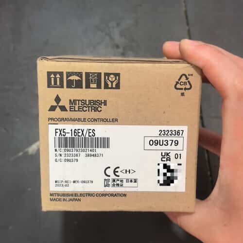 议价PLC FX5-16EX/ES，未使用，的拍，标可维修
