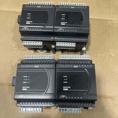 议价台达PLC扩展模块 DVP04TC-E2，下来的，成色还可维修
