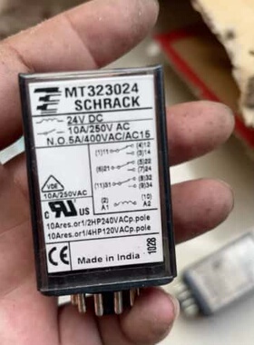 议价泰科继电器MT323024四个，MT321024一个，便宜处可维修