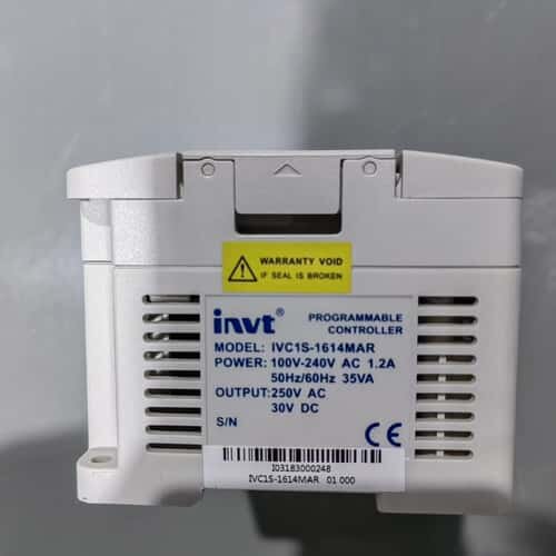 议价英威腾INVT，PLC主机，IVC1S-1614MAR，成色可维修