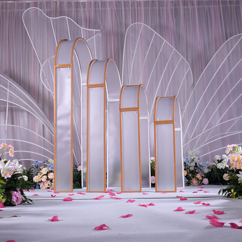 新婚庆屏风铁艺众星拱月路引屏风贴膜铁艺屏风装饰背景四件套拱门|ruв категории Домашний быт, роспись - от Buy2taobao.com для оказания профессиональной услуги покупки агента Taobao