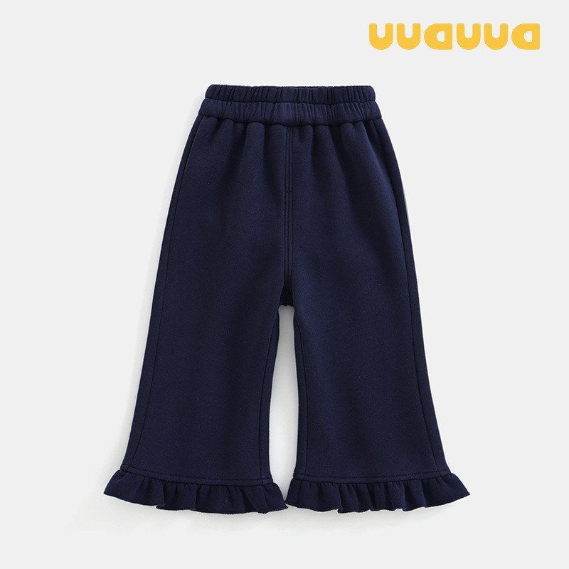 裤子厚款2025宝宝女童长裤秋冬季