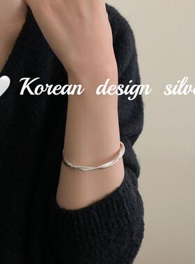 ins手手镯红同款韩版风网缠绕女