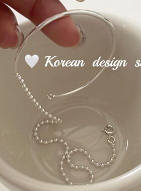 ins饰品叠手镯手简约戴设计韩版