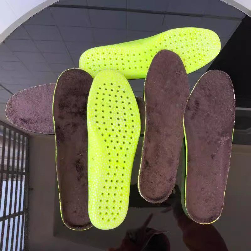 加毛休闲软弹冬季真爆米花鞋垫