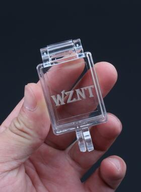 船型按钮开关锁工业电气盖板保护透明罩锁具上锁NT-B05