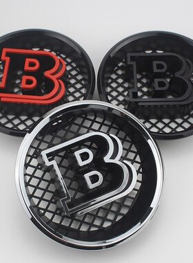 奔驰G级W463 G500 G350 G63 G65改装BRABUS 巴博斯中网标车标 B标