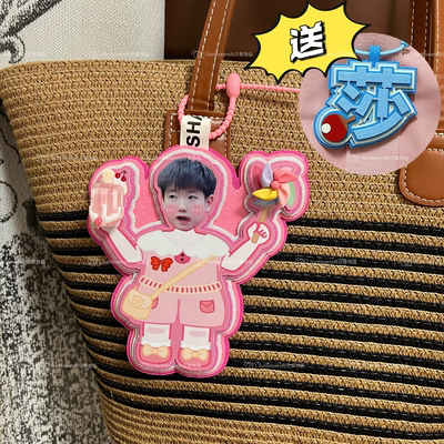 【软萌莎莎上线】孙颖莎王楚钦不织布可旋转挂件莎头应援周边礼物