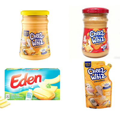 香港进口特产Eden Cheese进口披萨奶酪Cheez Whiz芝士调味酱
