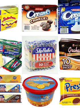 菲律宾零食特产饼干蛋糕空中霸王珍饼干珍Jack'n Jill sky flakes