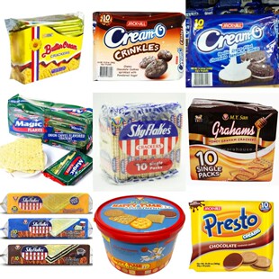 菲律宾零食特产饼干蛋糕空中霸王珍饼干珍Jack'n Jill sky flakes