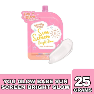 bright you sunscreen babe glow防晒霜SPF50 glow