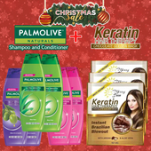 pcs Keratin PalmoliveShampoo Conditioner and with Hair