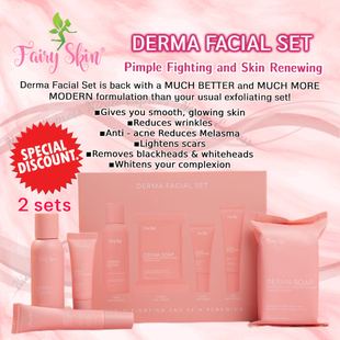 derma sets 焕肤套装 set facial skin fairy PROMO